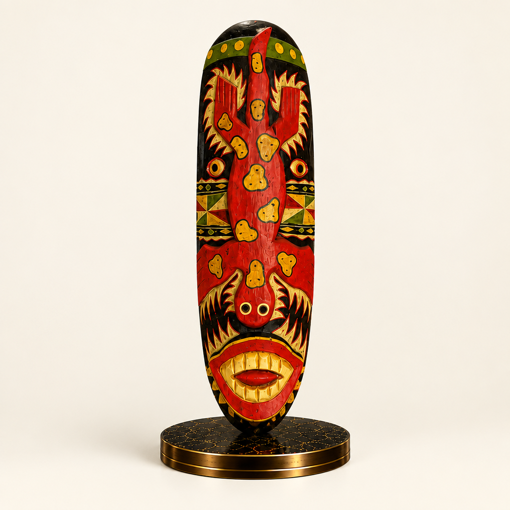 The Spirit of Celebration hand-carved African-inspired artwork