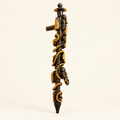 The Ascent tall hand-carved African-inspired sculpture